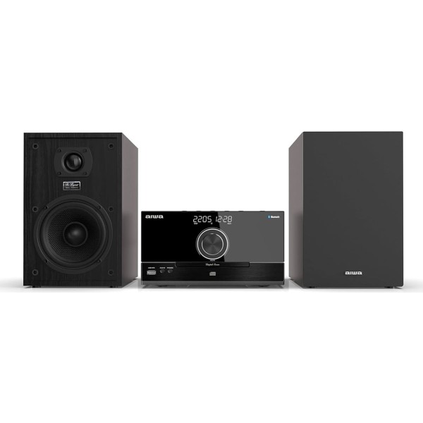 Aiwa msbtu-600 black / microcadena 2x50w con altavoces